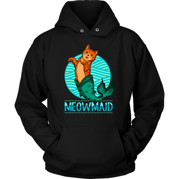 Meowmaid- Shirts, Long Sleeve, Hoodie, Tanks, Sweatshirt