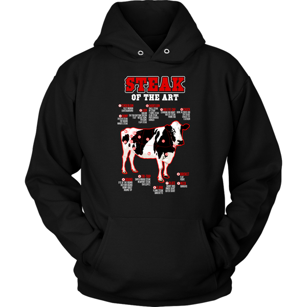 Steak of The Art- Shirts, Long Sleeve, Hoodie, Tanks, Sweatshirt