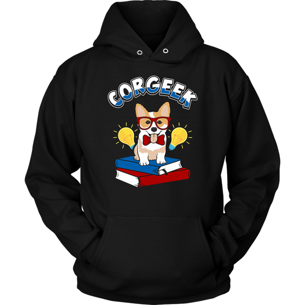 Corgeek- Shirts, Long Sleeve, Hoodie, Tanks, Sweatshirt