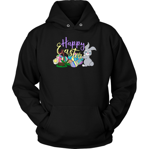 Happy Easter Bunny- Shirts, Long Sleeve, Hoodie, Tanks, Sweatshirt