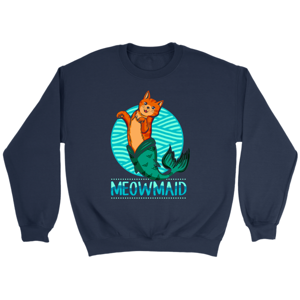 Meowmaid- Shirts, Long Sleeve, Hoodie, Tanks, Sweatshirt