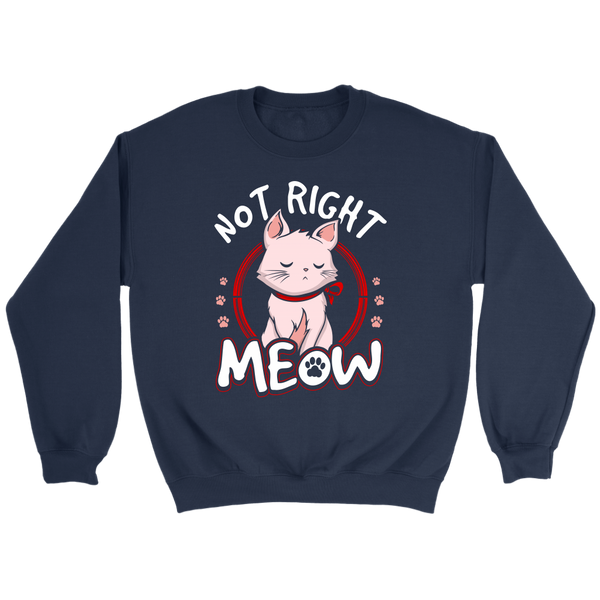 Not Right Meow- Shirts, Long Sleeve, Hoodie, Tanks, Sweatshirt