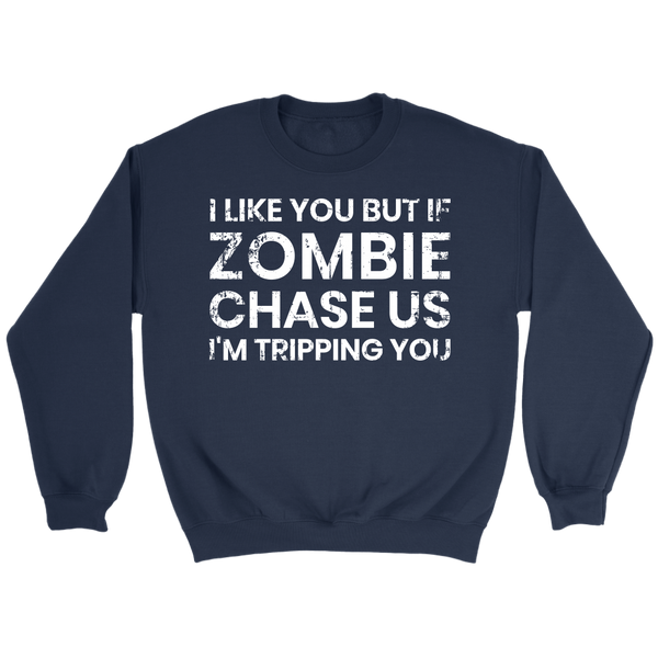 Zombie Chase Us- Shirts, Long Sleeve, Hoodie, Tanks, Sweatshirt