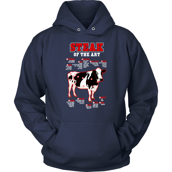 Steak of The Art- Shirts, Long Sleeve, Hoodie, Tanks, Sweatshirt