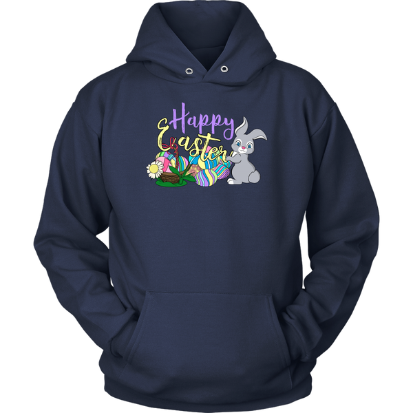 Happy Easter Bunny- Shirts, Long Sleeve, Hoodie, Tanks, Sweatshirt