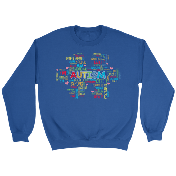 Autism Awareness Puzzle- Shirts, Long Sleeve, Hoodie, Tanks, Sweatshirt