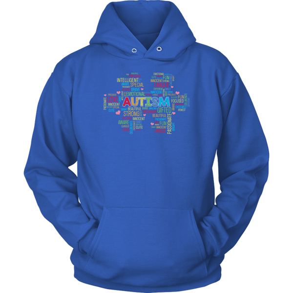 Autism Awareness Puzzle- Shirts, Long Sleeve, Hoodie, Tanks, Sweatshirt