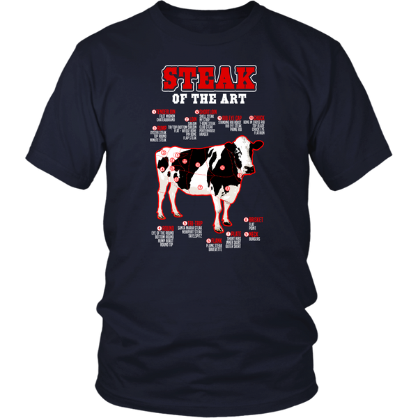 Steak of The Art- Shirts, Long Sleeve, Hoodie, Tanks, Sweatshirt