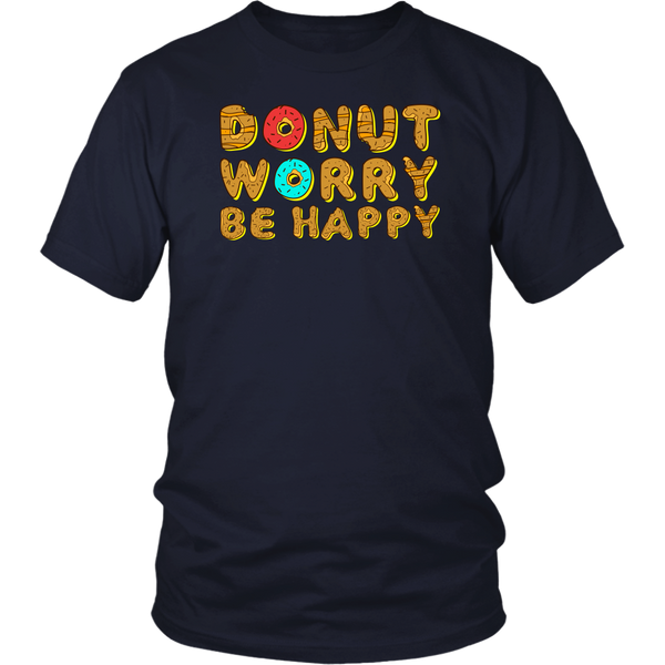 Donut Worry- Shirts, Long Sleeve, Hoodie, Tanks, Sweatshirt