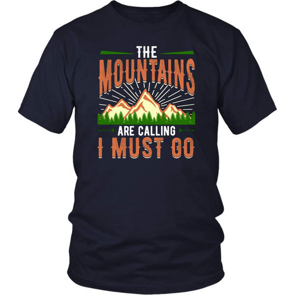 Mountains are Calling- Shirts, Long Sleeve, Hoodie, Tanks, Sweatshirt