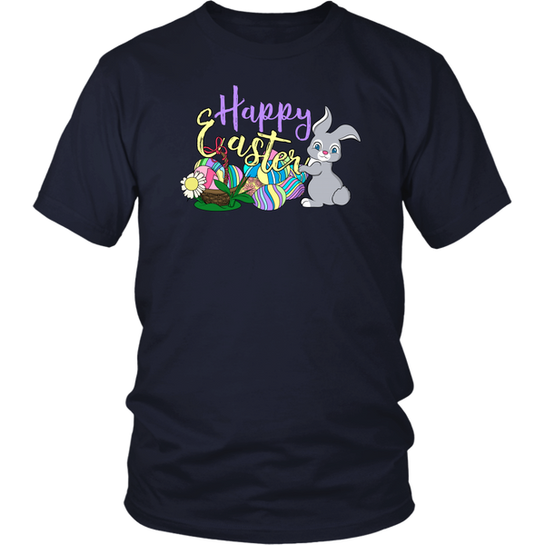 Happy Easter Bunny- Shirts, Long Sleeve, Hoodie, Tanks, Sweatshirt