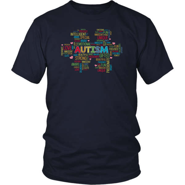 Autism Awareness Puzzle- Shirts, Long Sleeve, Hoodie, Tanks, Sweatshirt