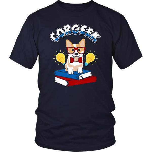 Corgeek- Shirts, Long Sleeve, Hoodie, Tanks, Sweatshirt