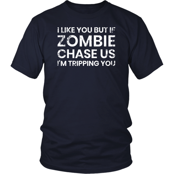 Zombie Chase Us- Shirts, Long Sleeve, Hoodie, Tanks, Sweatshirt