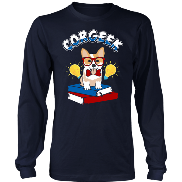 Corgeek- Shirts, Long Sleeve, Hoodie, Tanks, Sweatshirt