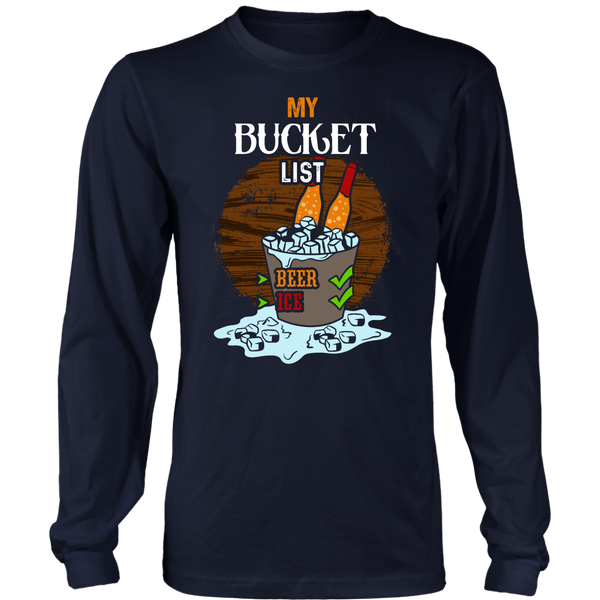 Bucket List- Shirts, Long Sleeve, Hoodie, Tanks, Sweatshirt