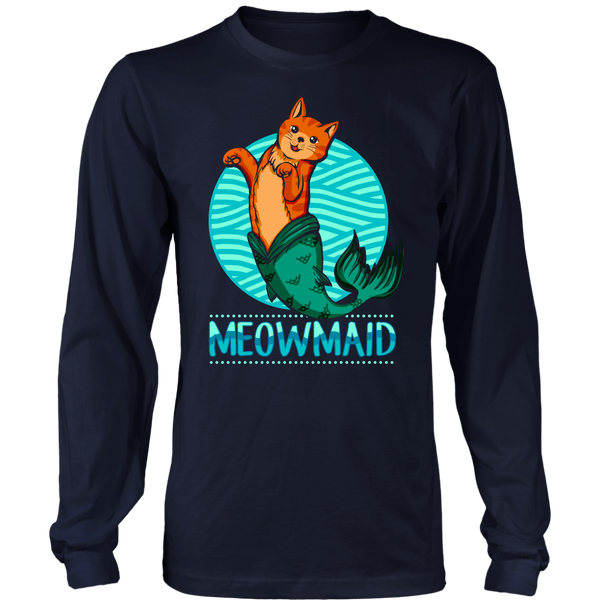 Meowmaid- Shirts, Long Sleeve, Hoodie, Tanks, Sweatshirt