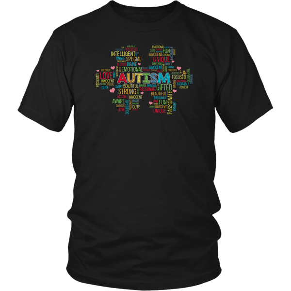 Autism Awareness Puzzle- Shirts, Long Sleeve, Hoodie, Tanks, Sweatshirt