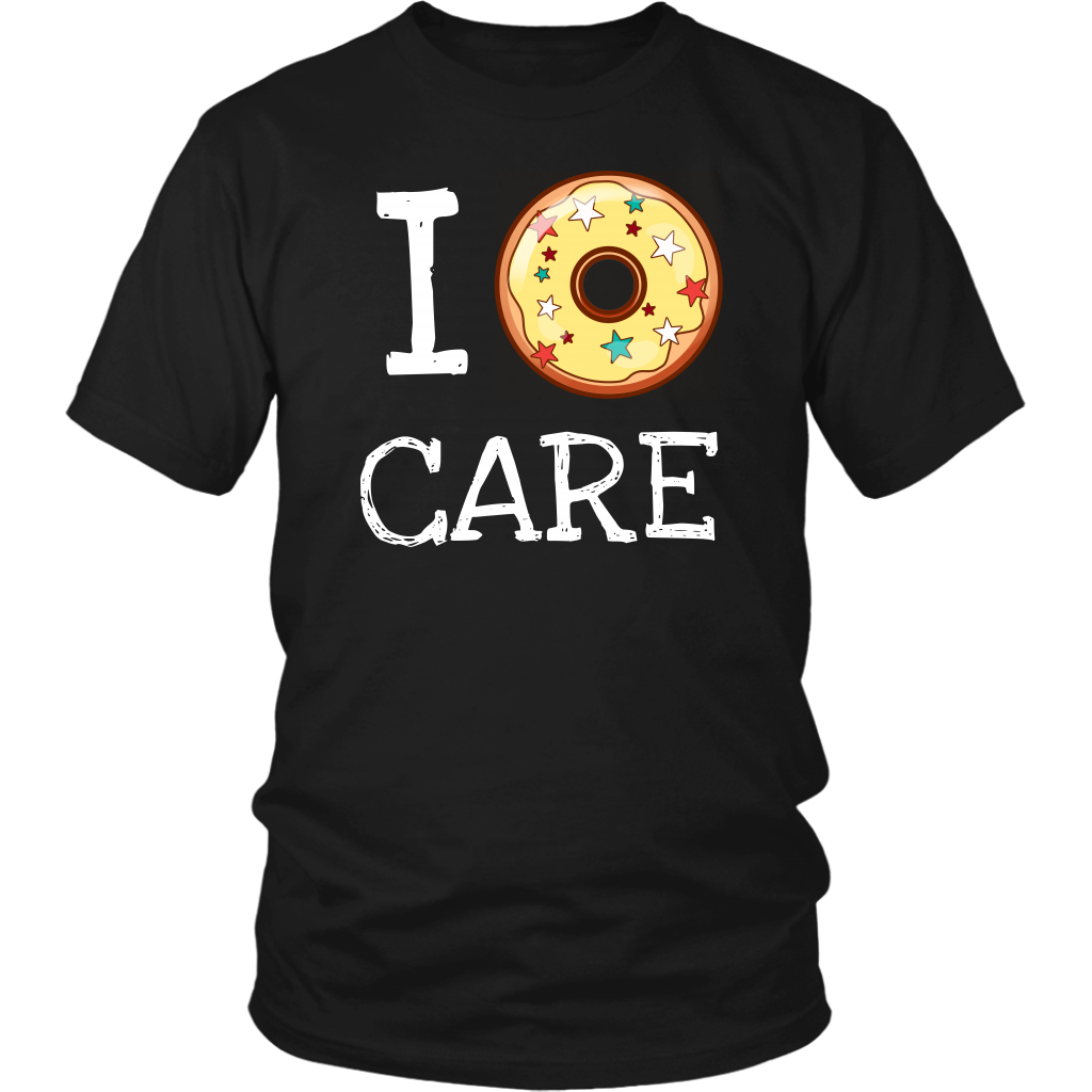 I Donut Care- Shirts, Long Sleeve, Hoodie, Tanks, Sweatshirt