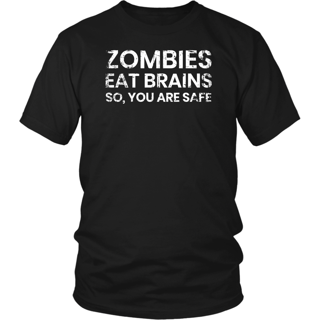 Zombies Eat Brains- Shirts, Long Sleeve, Hoodie, Tanks, Sweatshirt