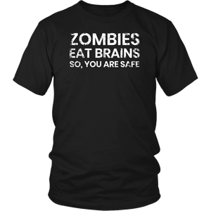 Zombies Eat Brains- Shirts, Long Sleeve, Hoodie, Tanks, Sweatshirt