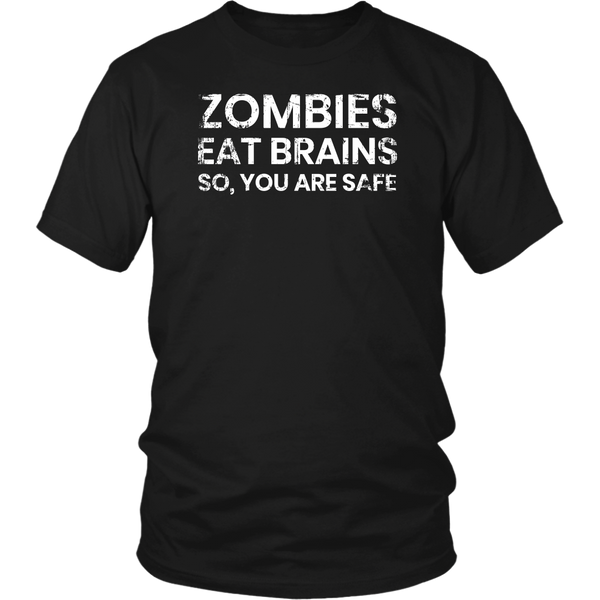 Zombies Eat Brains- Shirts, Long Sleeve, Hoodie, Tanks, Sweatshirt