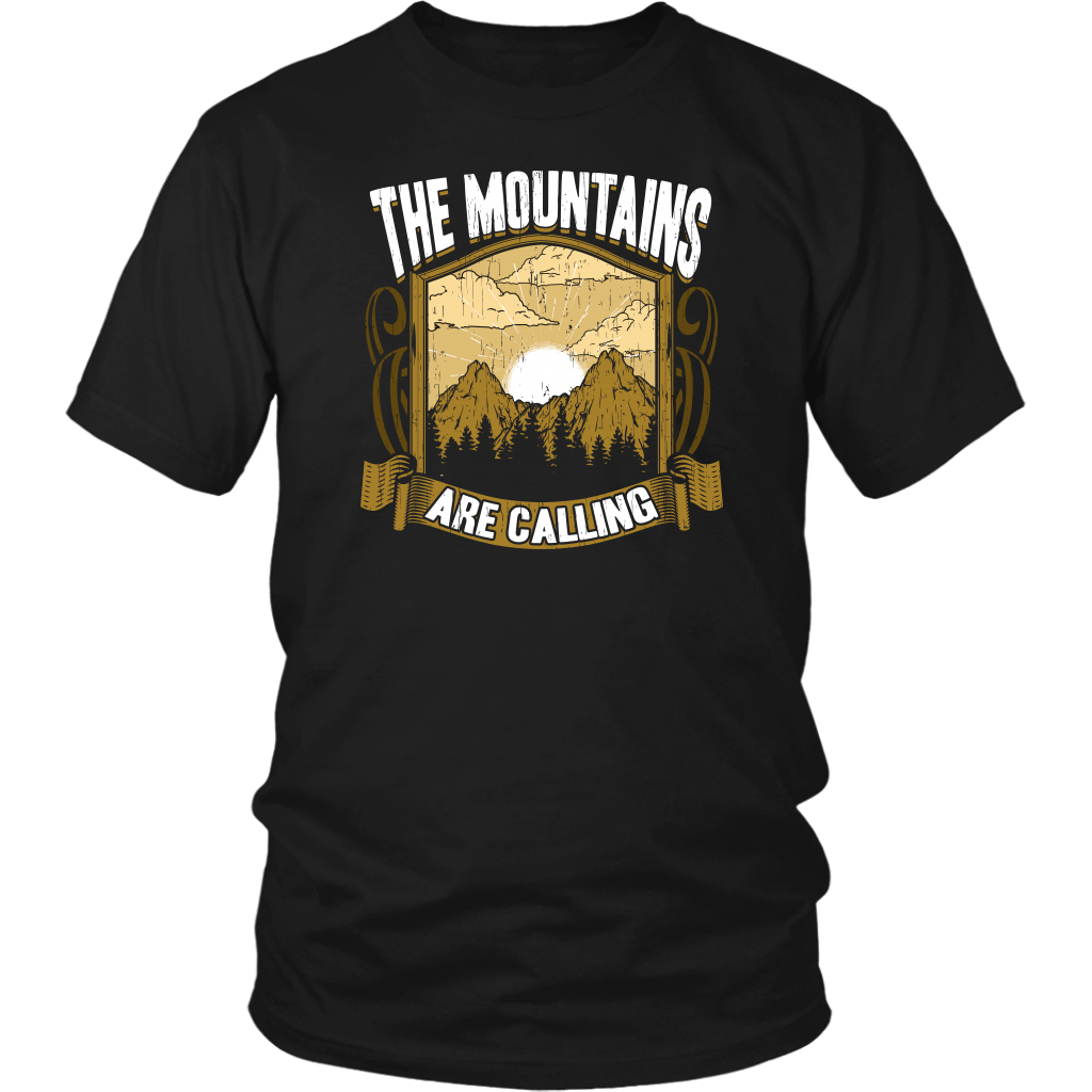 The Mountains- Shirts, Long Sleeve, Hoodie, Tanks, Sweatshirt