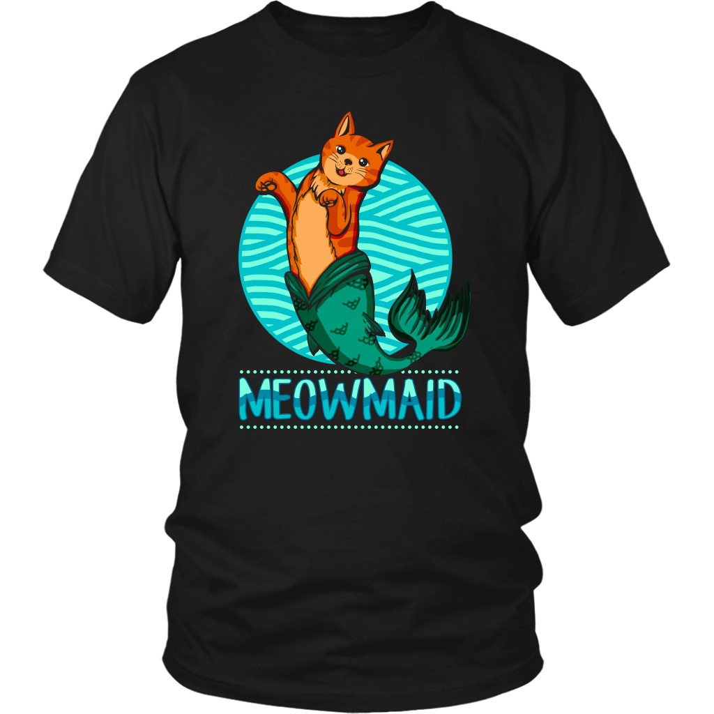 Meowmaid- Shirts, Long Sleeve, Hoodie, Tanks, Sweatshirt