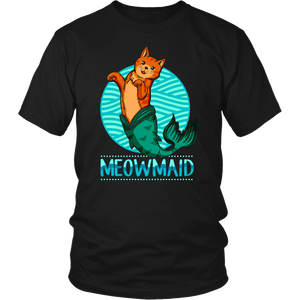 Meowmaid- Shirts, Long Sleeve, Hoodie, Tanks, Sweatshirt