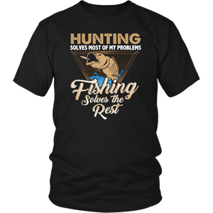 Hunting Fishing- Shirts, Long Sleeve, Hoodie, Tanks, Sweatshirt