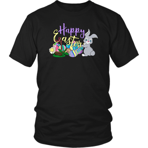 Happy Easter Bunny- Shirts, Long Sleeve, Hoodie, Tanks, Sweatshirt