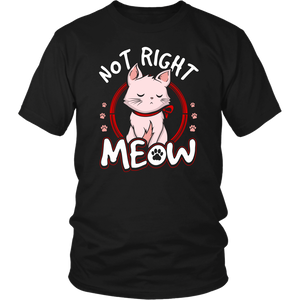 Not Right Meow- Shirts, Long Sleeve, Hoodie, Tanks, Sweatshirt