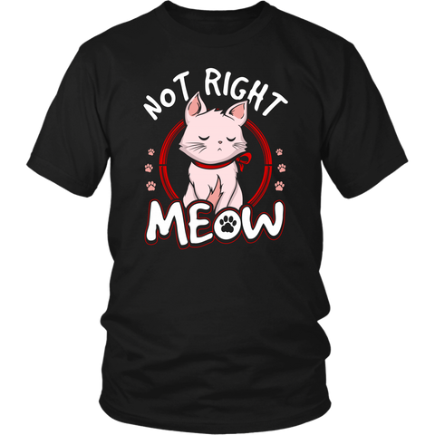 Not Right Meow- Shirts, Long Sleeve, Hoodie, Tanks, Sweatshirt