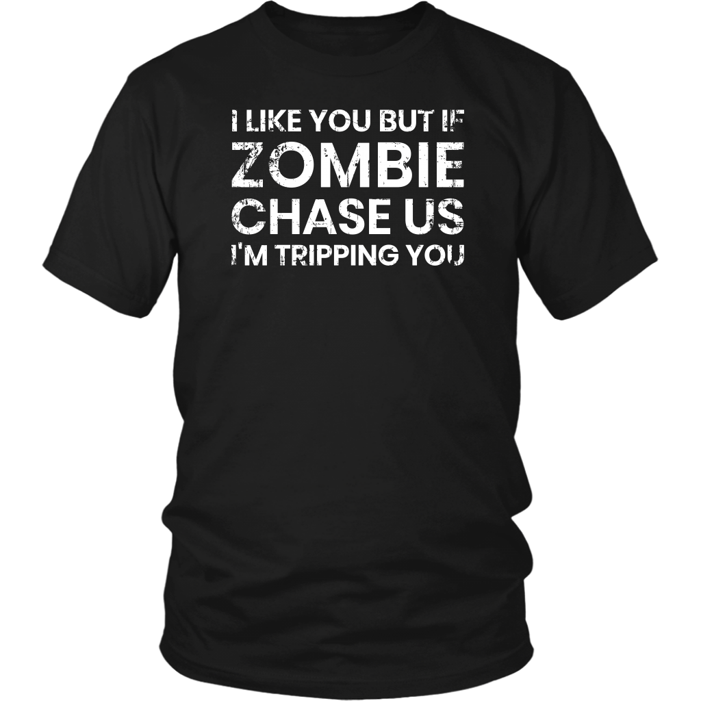 Zombie Chase Us- Shirts, Long Sleeve, Hoodie, Tanks, Sweatshirt