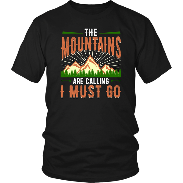 Mountains are Calling- Shirts, Long Sleeve, Hoodie, Tanks, Sweatshirt