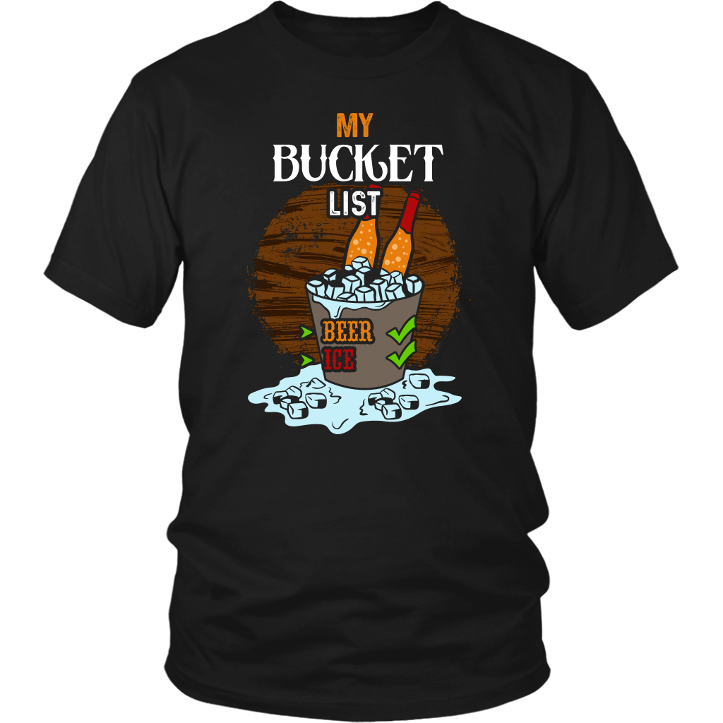 Bucket List- Shirts, Long Sleeve, Hoodie, Tanks, Sweatshirt