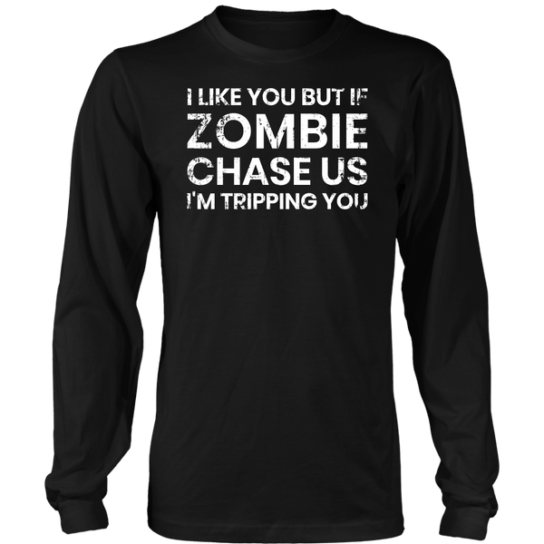 Zombie Chase Us- Shirts, Long Sleeve, Hoodie, Tanks, Sweatshirt