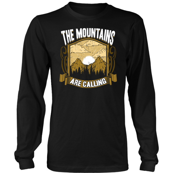 The Mountains- Shirts, Long Sleeve, Hoodie, Tanks, Sweatshirt