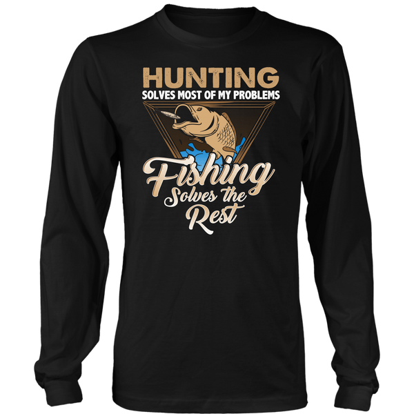 Hunting Fishing- Shirts, Long Sleeve, Hoodie, Tanks, Sweatshirt