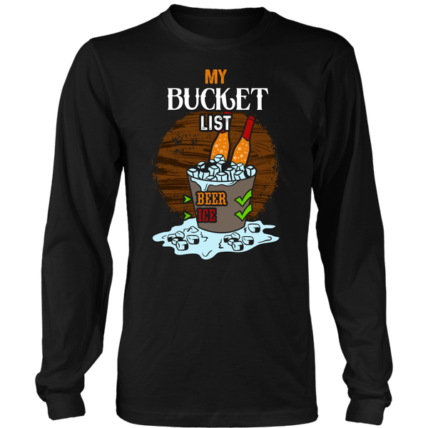 Bucket List- Shirts, Long Sleeve, Hoodie, Tanks, Sweatshirt