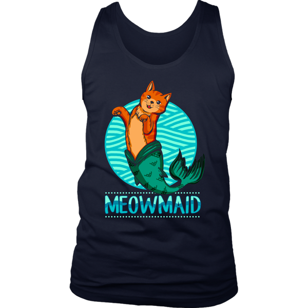 Meowmaid- Shirts, Long Sleeve, Hoodie, Tanks, Sweatshirt