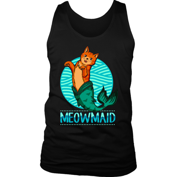 Meowmaid- Shirts, Long Sleeve, Hoodie, Tanks, Sweatshirt