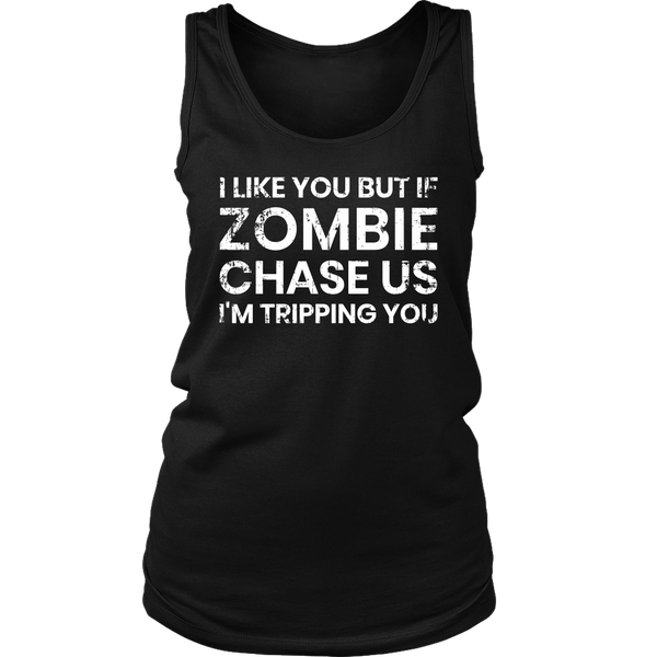 Zombie Chase Us- Shirts, Long Sleeve, Hoodie, Tanks, Sweatshirt