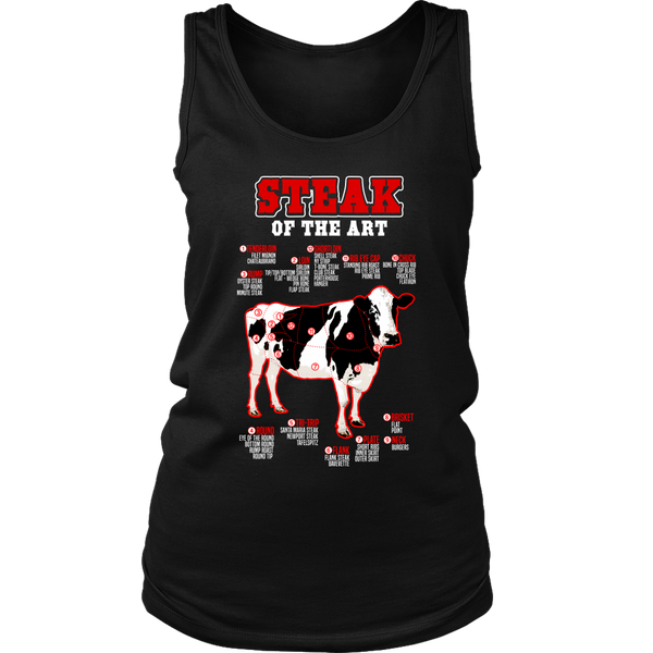 Steak of The Art- Shirts, Long Sleeve, Hoodie, Tanks, Sweatshirt