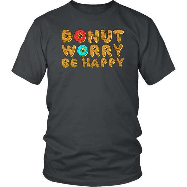 Donut Worry- Shirts, Long Sleeve, Hoodie, Tanks, Sweatshirt