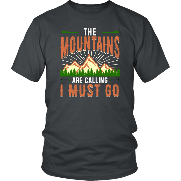 Mountains are Calling- Shirts, Long Sleeve, Hoodie, Tanks, Sweatshirt