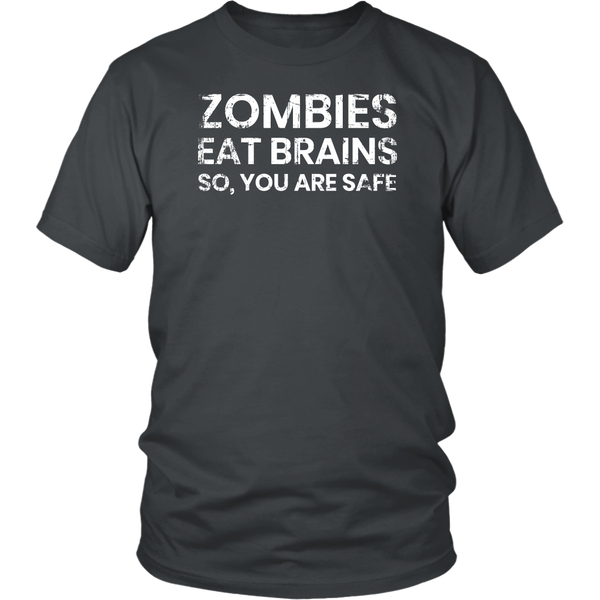 Zombies Eat Brains- Shirts, Long Sleeve, Hoodie, Tanks, Sweatshirt