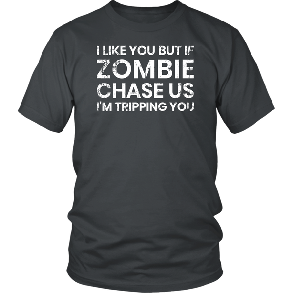 Zombie Chase Us- Shirts, Long Sleeve, Hoodie, Tanks, Sweatshirt