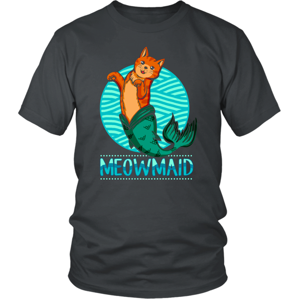 Meowmaid- Shirts, Long Sleeve, Hoodie, Tanks, Sweatshirt