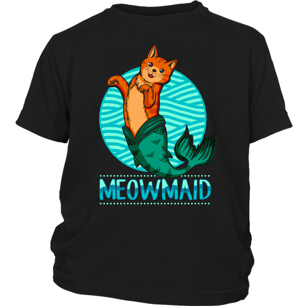 Meowmaid- Shirts, Long Sleeve, Hoodie, Tanks, Sweatshirt